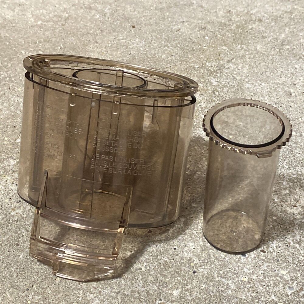 Cuisinart DLC-10E Chute Pusher Assembly Amber Food Processor Part Genuine OEM